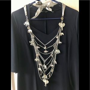 SILVIA TCHERASSI ELEPHANTS NECKLACE.
